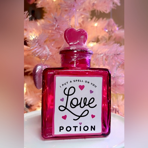 LOVE POTION Bottle Valentine’s Day decor 4.5” - Picture 3 of 5